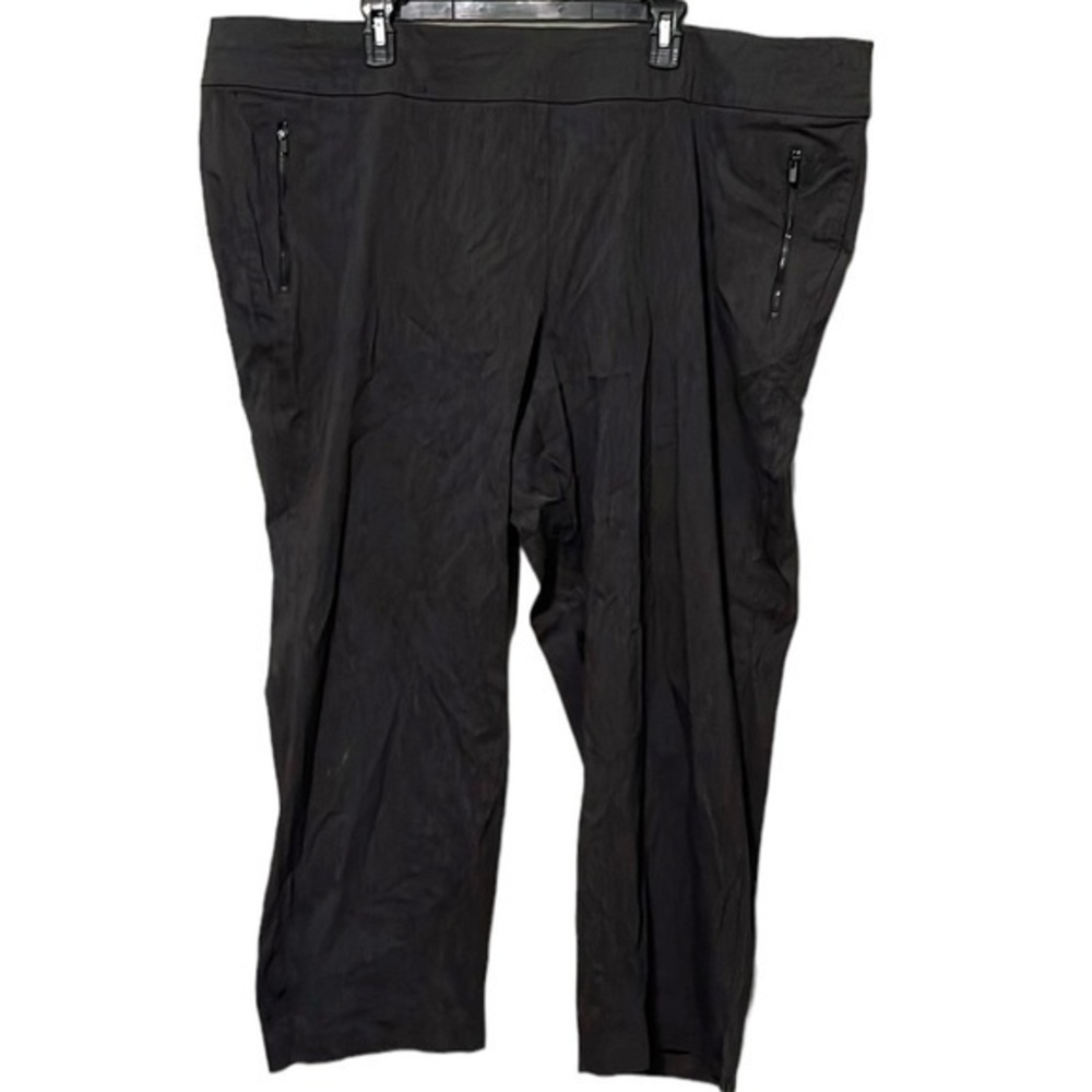 Lane Bryant The Allie Gray Dressy Cropped Pants Womens Size 28R